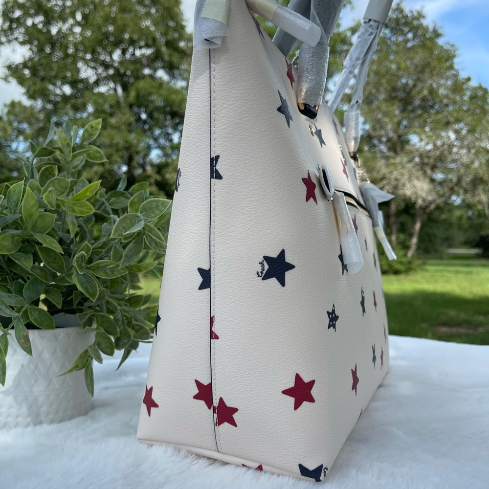 🔥🔥LAST SET Coach American Star Print Tote and Wallet NWT - Picture 9 of 15